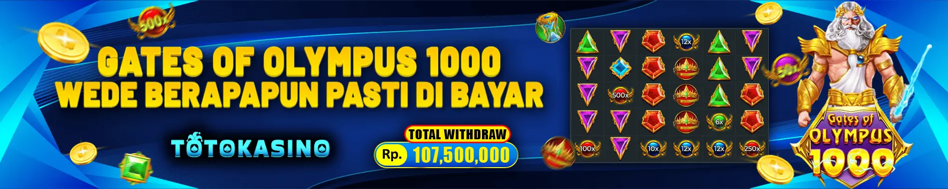 TOTOKASINO TANPA MODAL BISA JACKPOT